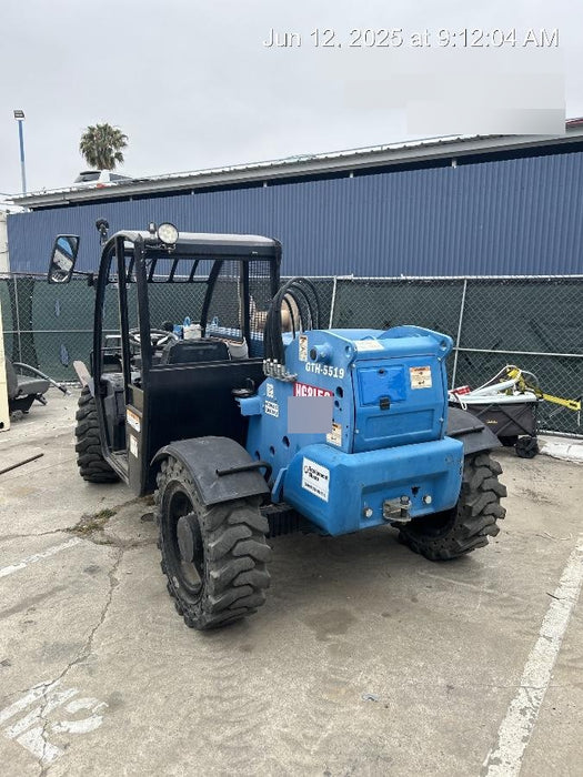 2019 Genie GTH-5519 Canopy, Solid RT Tires, LED Work Lights, Beacon 48" Carriage, 48" Forks