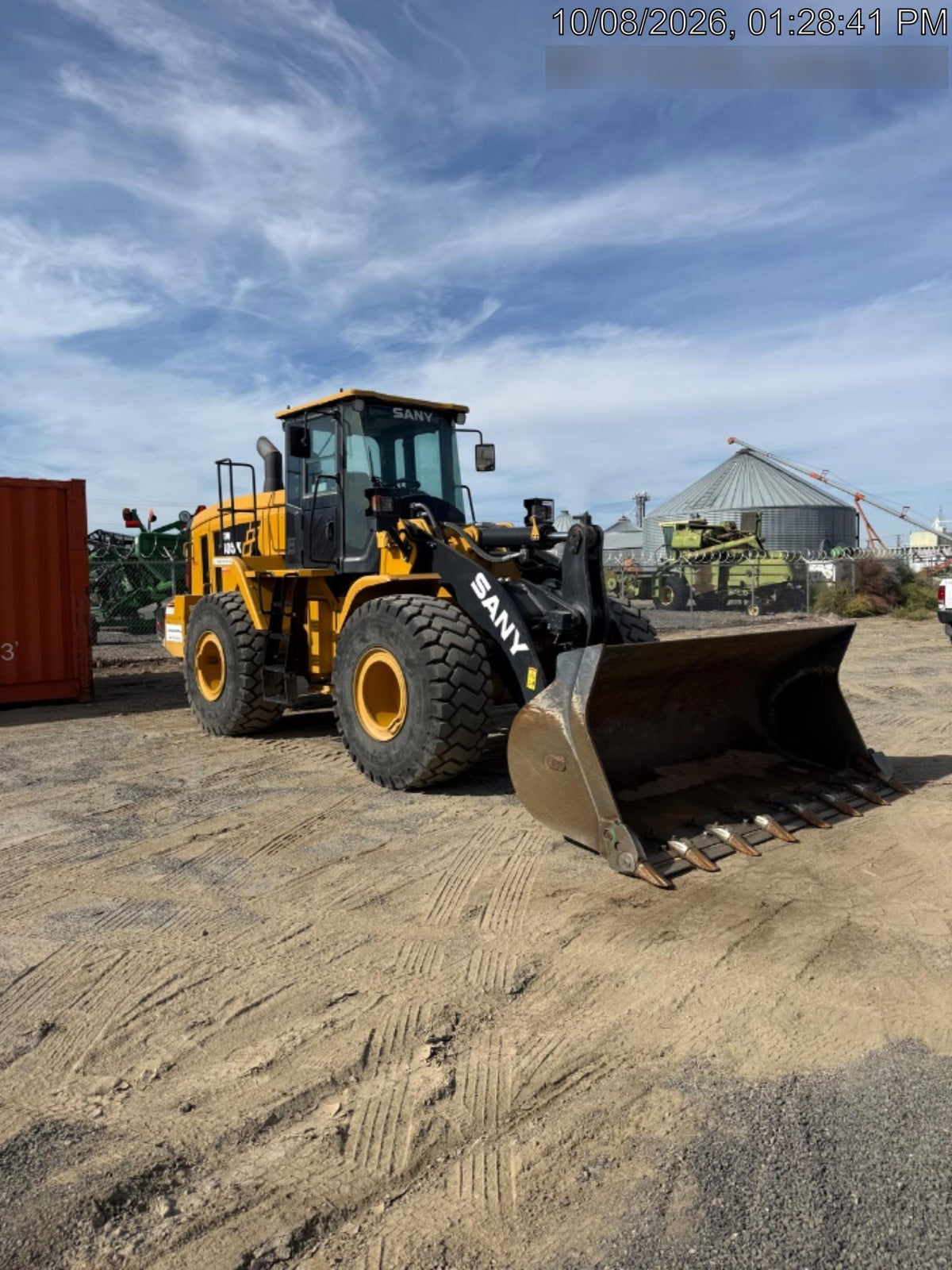 2019 Sany SW405K Tier 4, Cab, 3rd Function Hydraulics Smooth Pin On Bucket