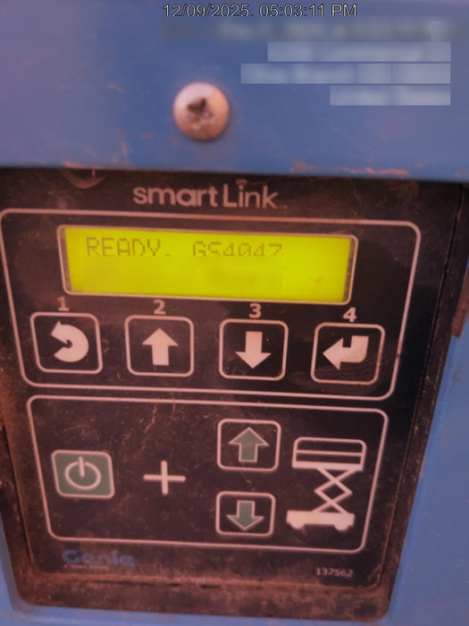 2019 Genie GS-4047 Folding rails with half height swing gate