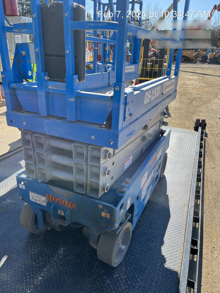 2020 Genie GS-1930 Fixed rails with chain entry gate - Pre A92.20