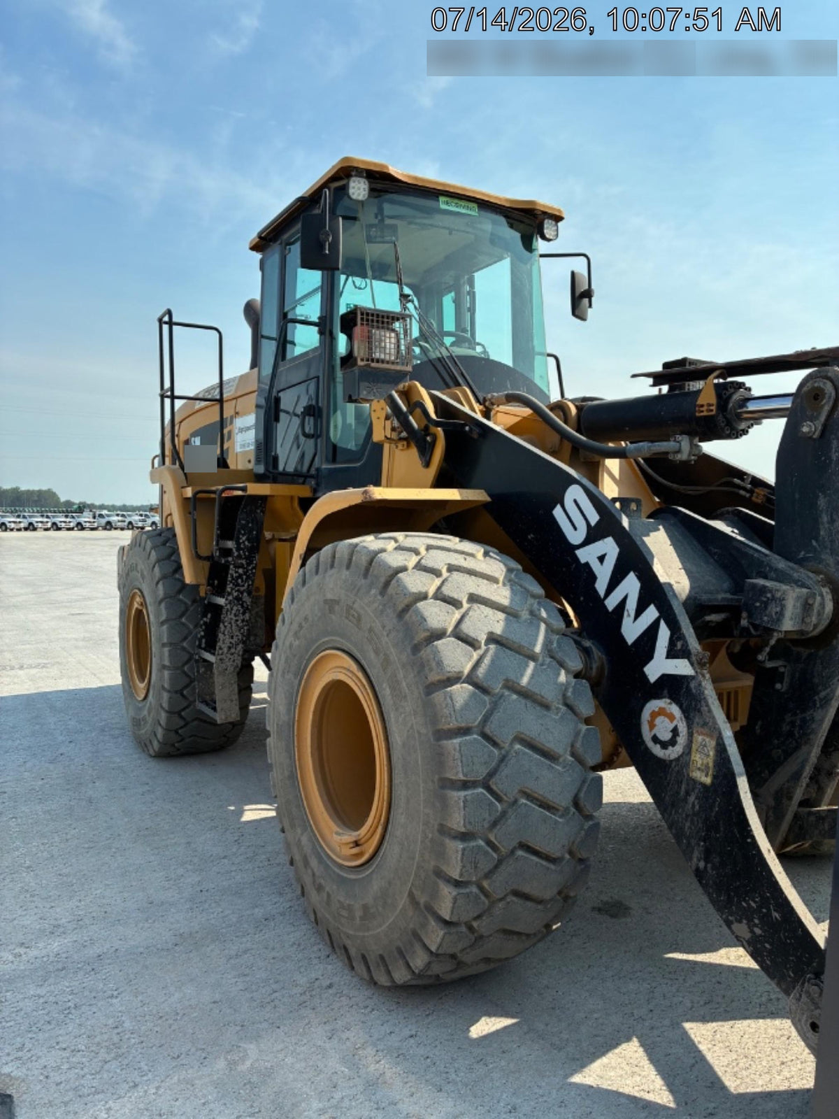 2018 Sany SW405K RETAIL-Standard - Paladin Quick Couplers, Paladin QC 4 yard Buckets, Paladin QC 72" Forks