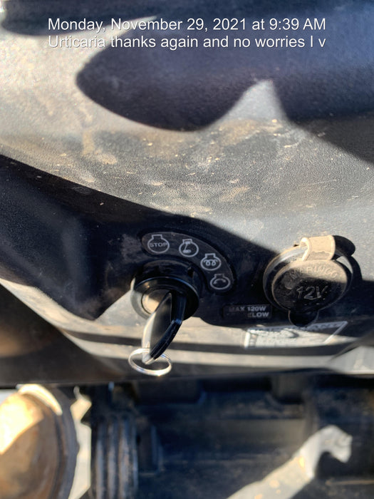 2021 Kubota RTV-X1140W-H Plastic Canopy, Windshield Acrylic Clear, LED Strobe Light, Wire Harness Kit, Back up Alarm