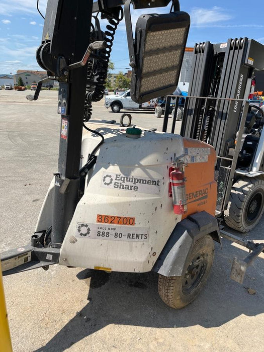 2023 Generac MLT2 Diesel, Flex Switch 120V Input, Powerzone Controller, 
(4) 320W LED Lights, 4kW Generator, 39.9 Gal Fuel Tank, 2" Ball, T3