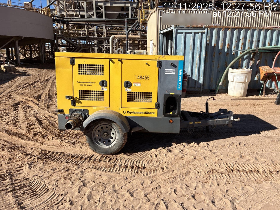 2021 ATLAS COPCO PAS 100 HF CS Enclosed