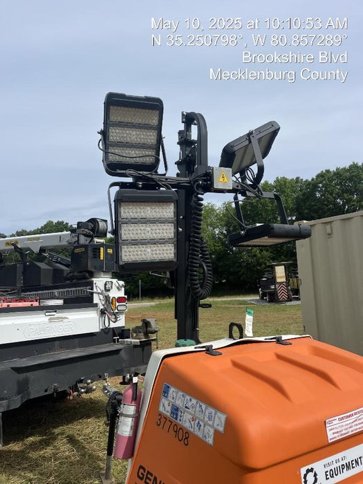 2023 Generac MLT2 Diesel, Flex Switch 120V Input, Powerzone Controller, 
(4) 320W LED Lights, 4kW Generator, 39.9 Gal Fuel Tank, 2" Ball, T3