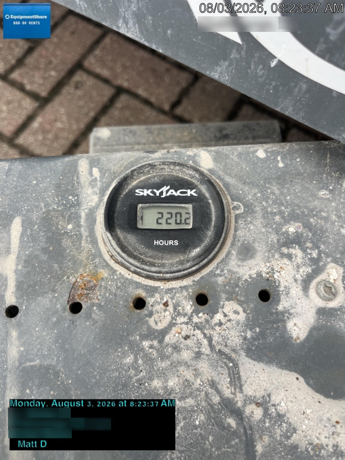 2019 Skyjack SJIII-3226 Standard Options, Trojan Batteries
