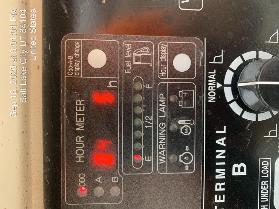 2020 Multiquip DLW400ESA4 400 amp Welder, 14kW, 120/240V, T4F Kubota, Trailer