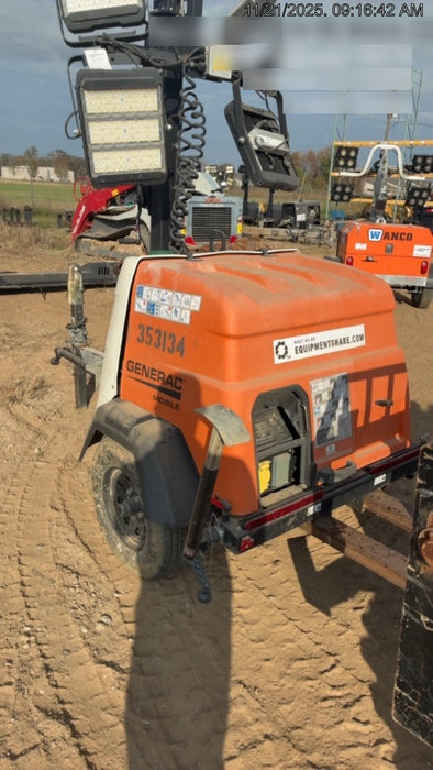 2023 Generac MLT2 Diesel, Flex Switch 120V Input, Powerzone Controller, (4) 320W LED Lights, 4kW Generator, 39.9 Gal Fuel Tank, 2" Ball, T3