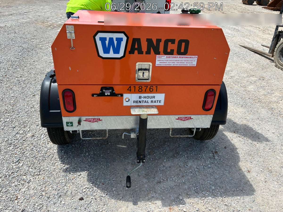 2024 Wanco WLTT-4MM4K Diesel, Deep Sea Controller, Shore Power Plug, Auto Start, (4) 350W LED Floodlights, 4kW Generator, 60 Gal Fuel Tank, 2" Ball, T3