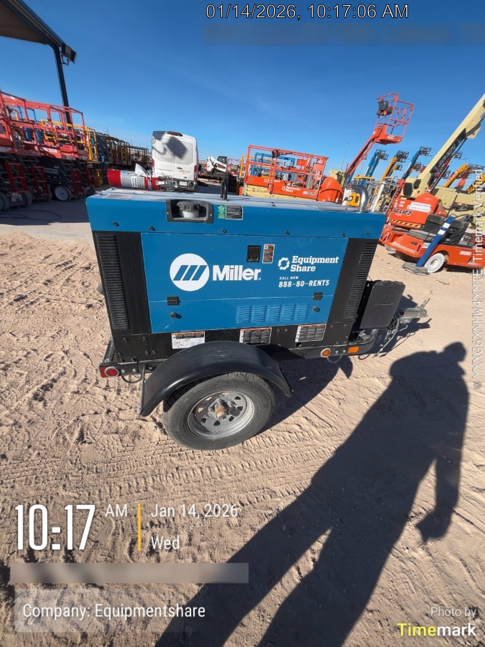 2025 MILLER ELECTRIC BIG BLUE 400