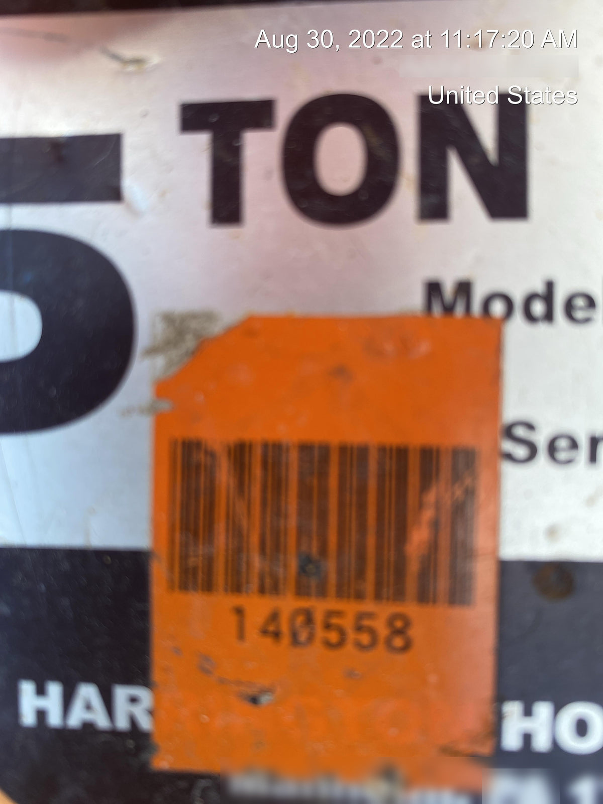 2021 HARRINGTON CF050-20