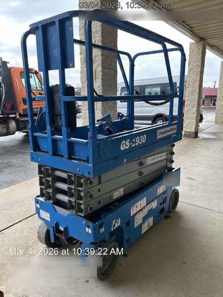 2019 Genie GS-1930 Fixed Rails with Chain Entry