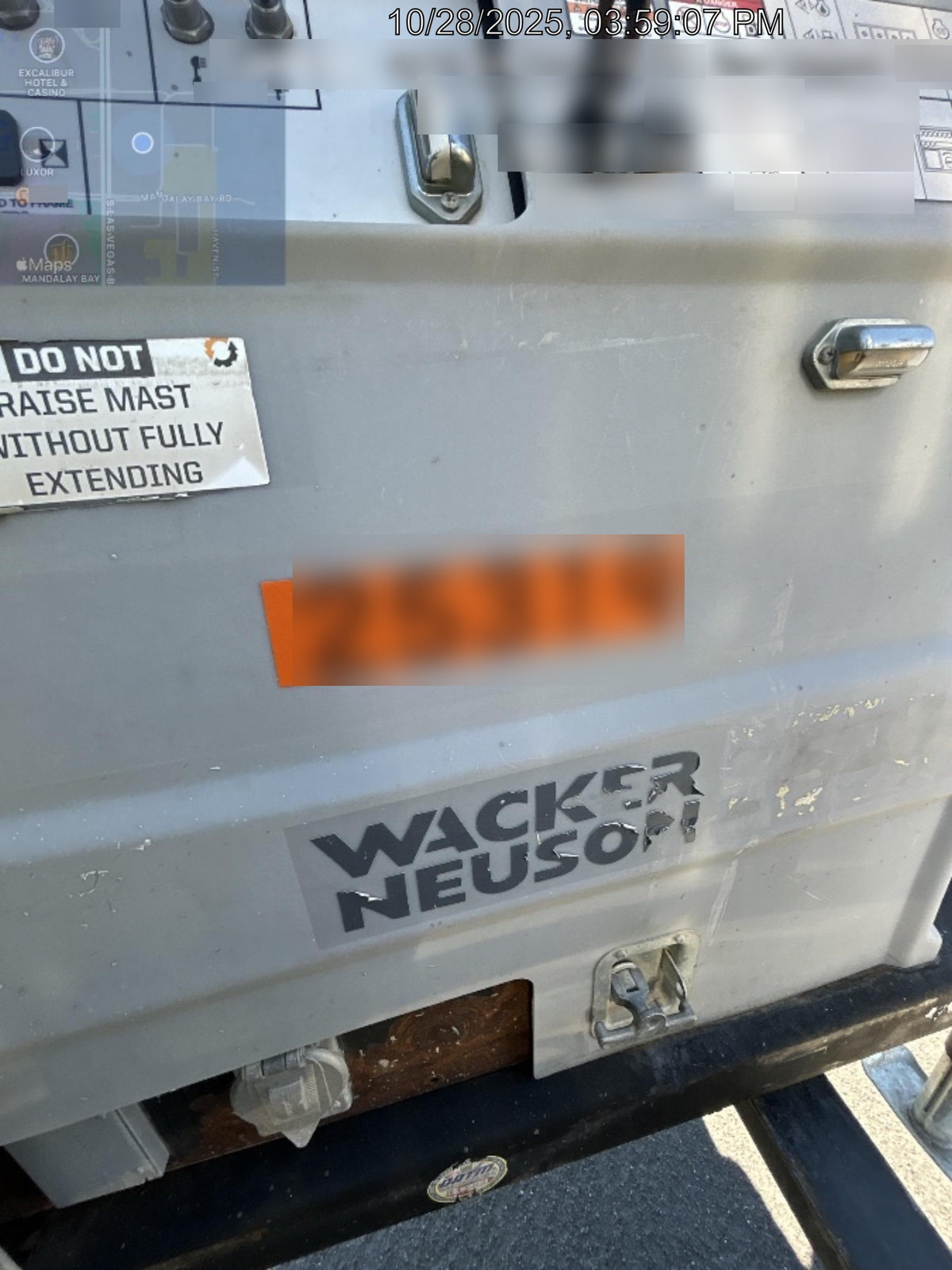 2019 Wacker Neuson LTV6L-MH Standard Options, ES Track Hardware, Fuel Level Sensor