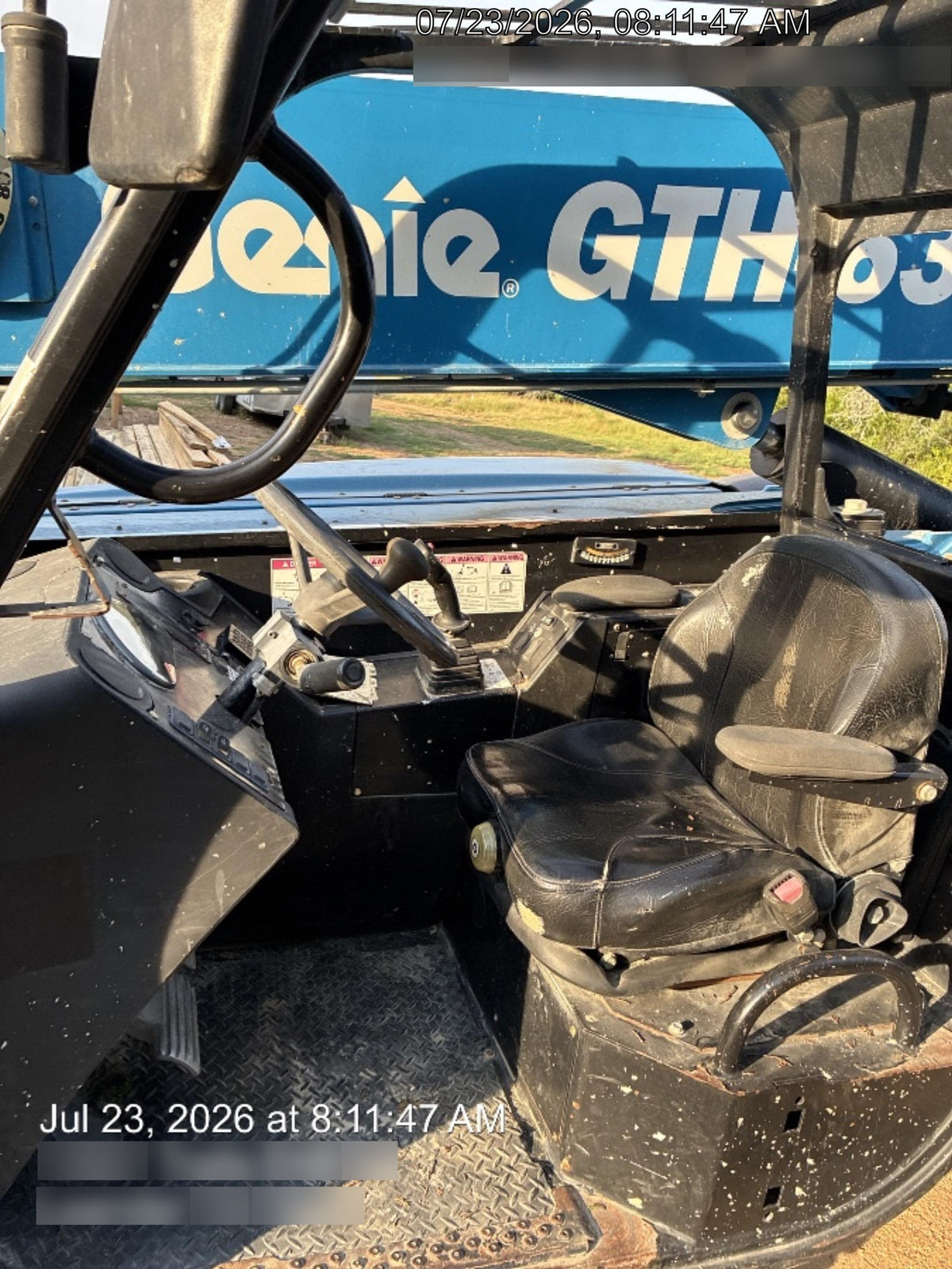 2017 Genie GTH-636 Genie GTH636, Foam Filled Tires, 48" carriage
