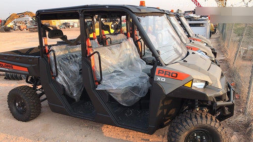 Polaris Pro XD 4000D AWD Canopy, Diesel, 4-6 Passenger, LED Strobe, Rearview Mirror