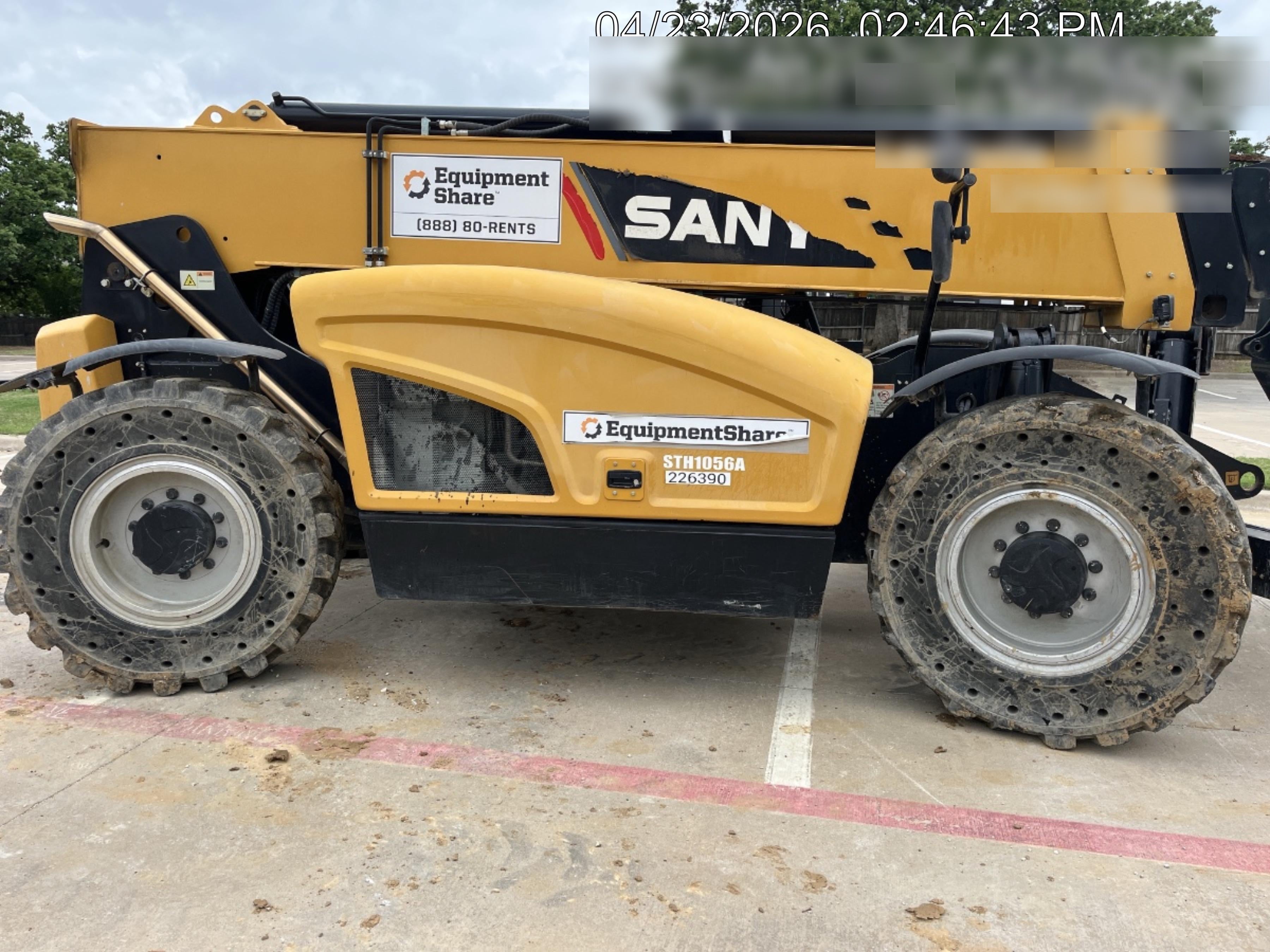 2022 SANY STH1056