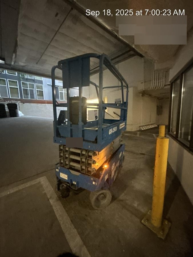 2019 Genie GS-1930 Half Height Swing Gate, 800W Inverter