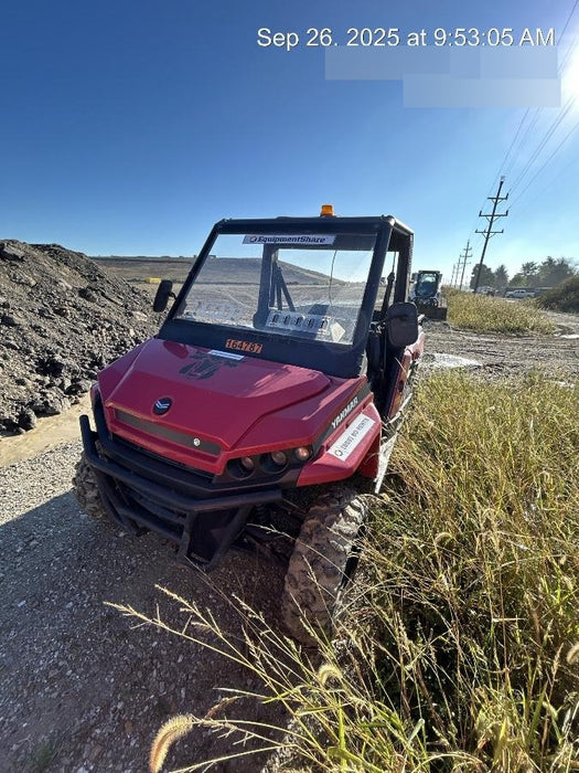2021 Yanmar YU1000 Canopy, Steel Wheel, Poly WindShield, Beacon, Backup Alarm