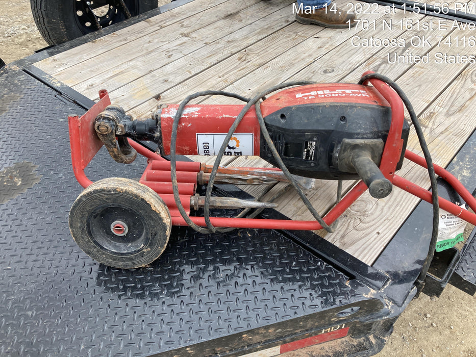 2019 HILTI TE 3000-AVR