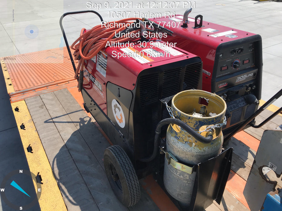 2021 Lincoln Electric Ranger 305 LPG RANGER 305 LPG ONE-PAK