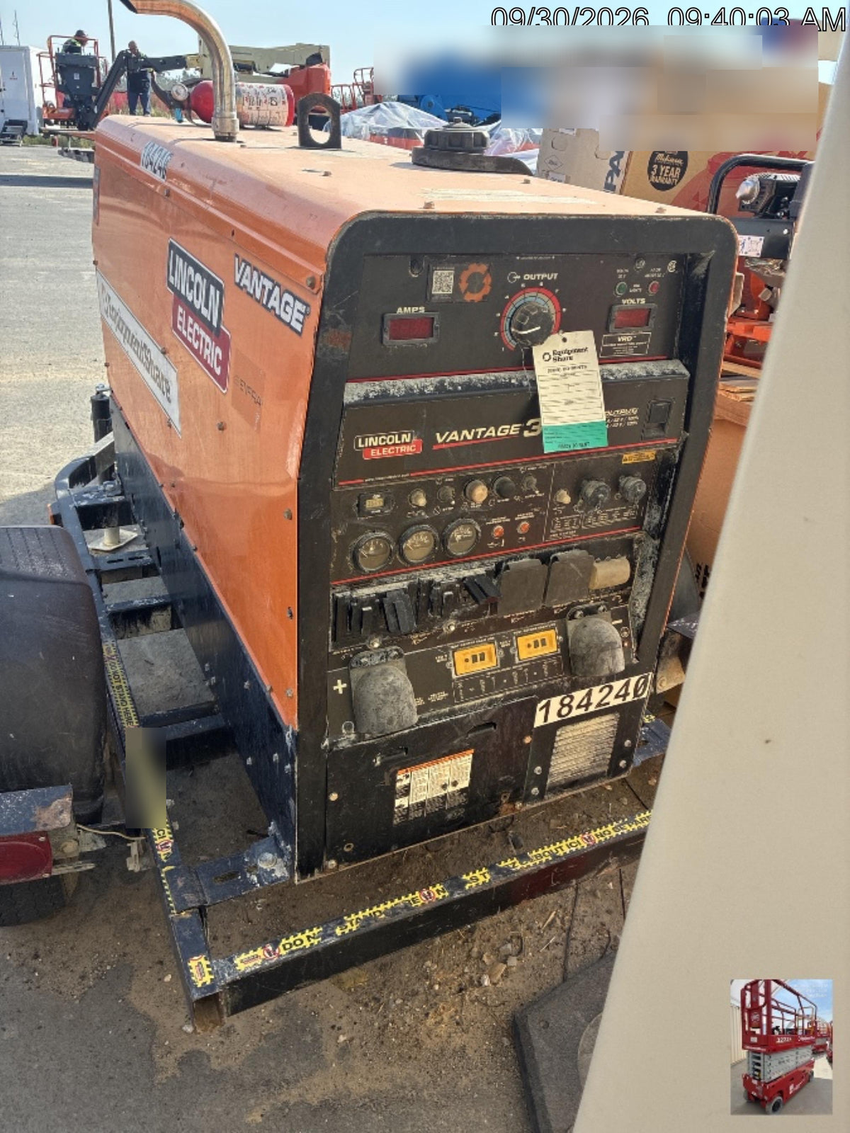 2021 Lincoln Electric Vantage 322 VANTAGE 322 READY-PAK 3