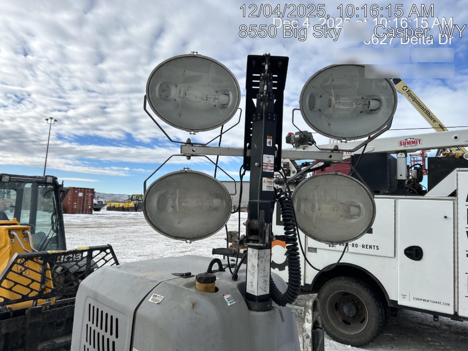 2019 Wacker Neuson LTV6L-MH Wacker Neuson LTV6L Mobile Light Tower w/Fuel Level Sensor Installed