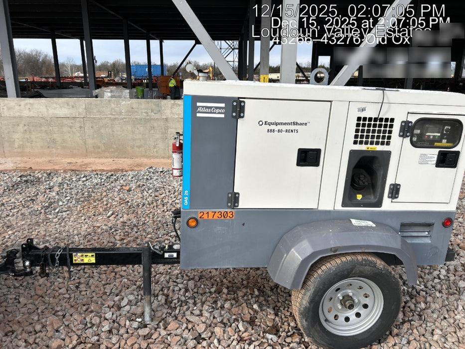 2022 ATLAS COPCO QAS25 CWK