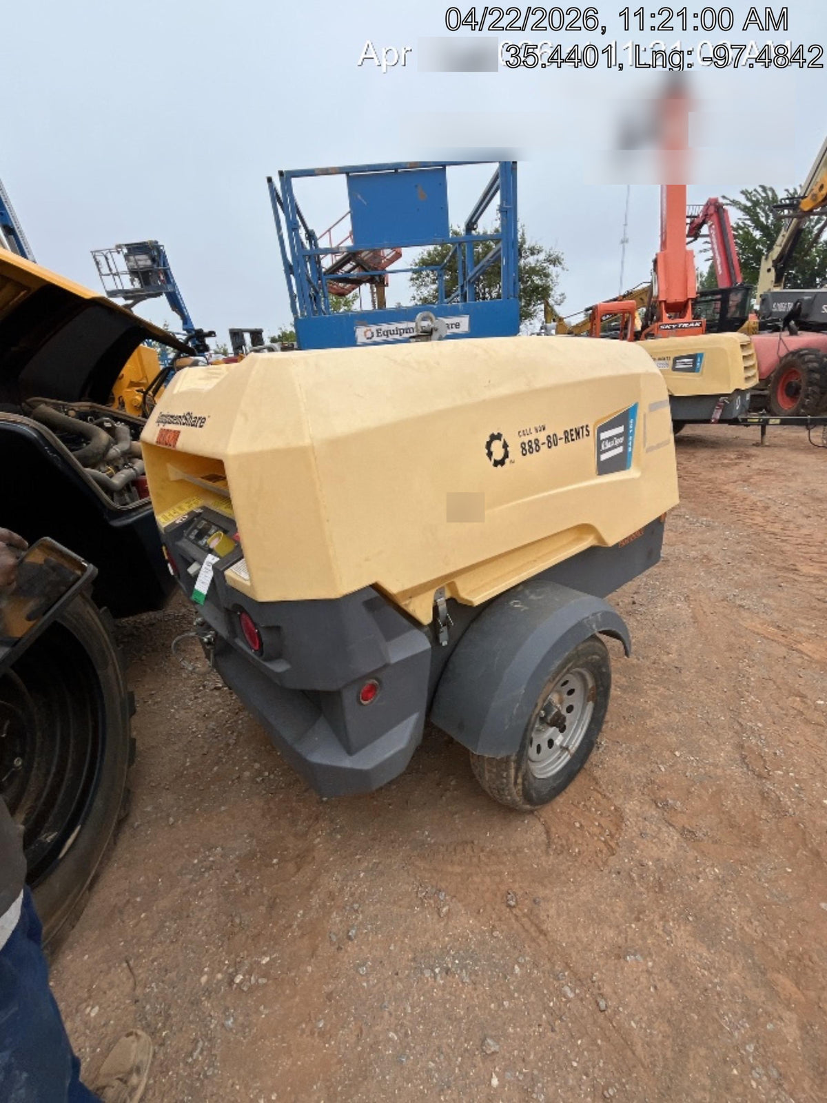2022 ATLAS COPCO XAS188 CWK