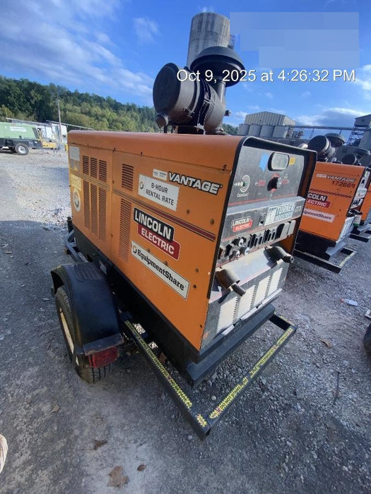 2021 Lincoln Electric Vantage 549X Ready Pak 3, ORANGE (includes trailer, cable rack, fender light kit)