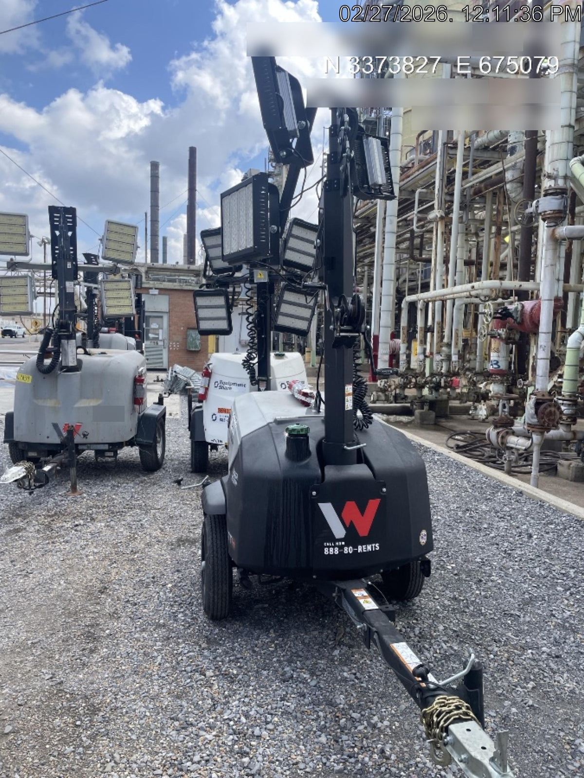 2024 Wacker Neuson LTT4 Diesel, Kohler KDW702, Deep Sea Controller, Auto Start, LED 320W, Bypass Outlet, T3