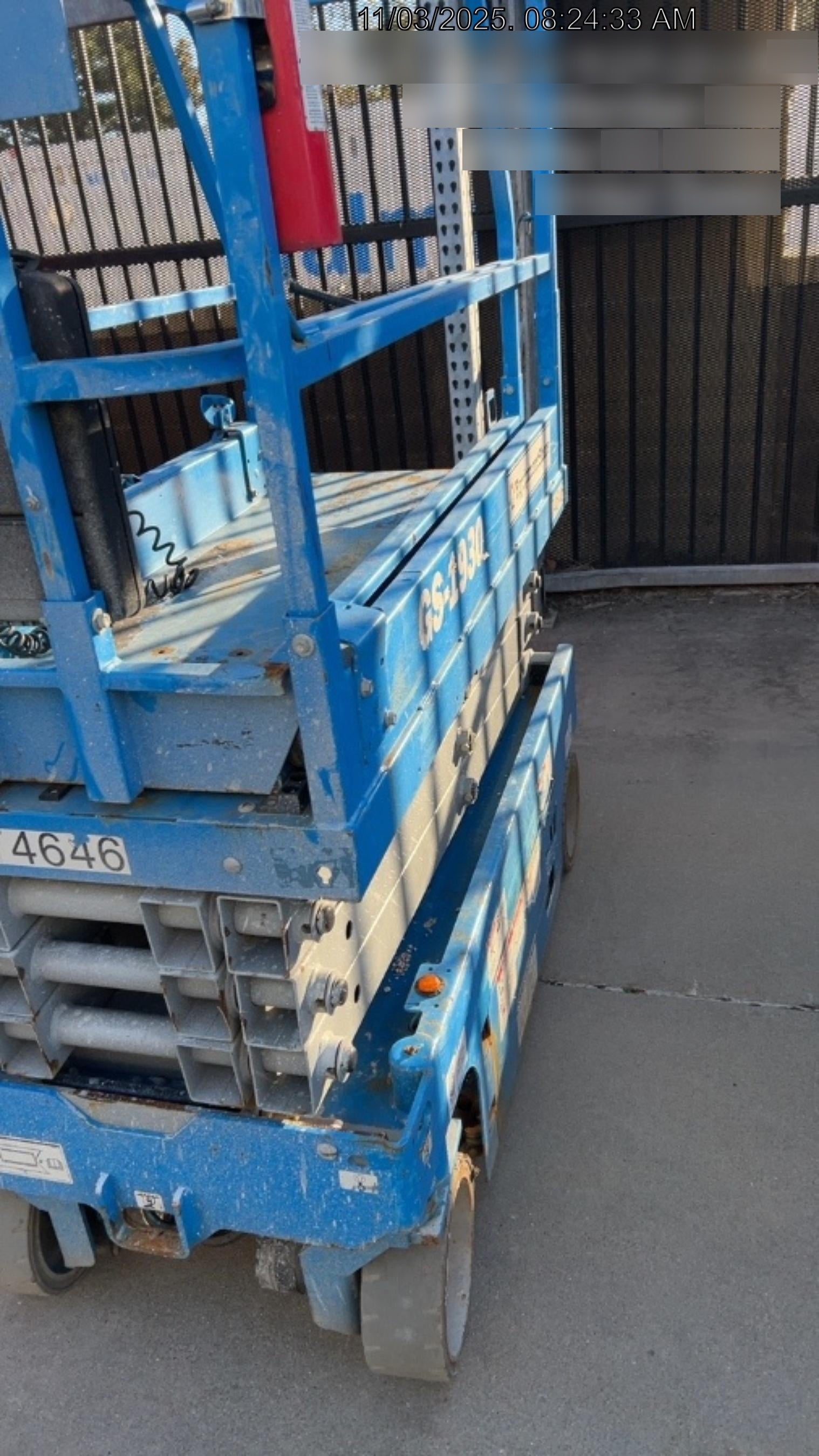 2020 Genie GS-1930 Fixed rails with chain entry gate - Pre A92.20