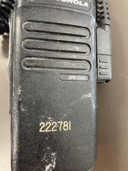 2022 MOTOROLA XPR3300E