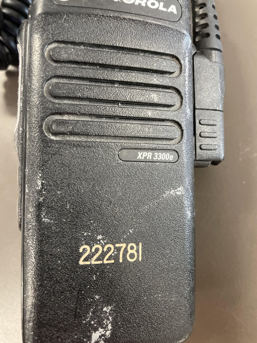 2022 MOTOROLA XPR3300E