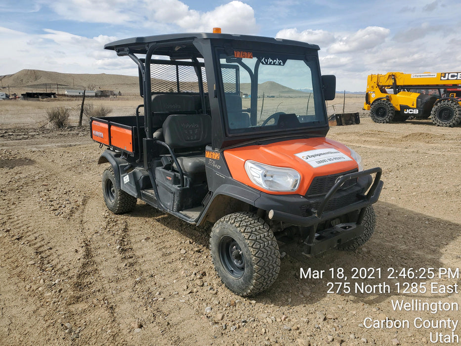 2020 Kubota RTV-X1140W-H 4WD, LED Strobe, Windshield Tempered Glass, Plastic Canopy, Wire Harness Kit, Backup Alarm