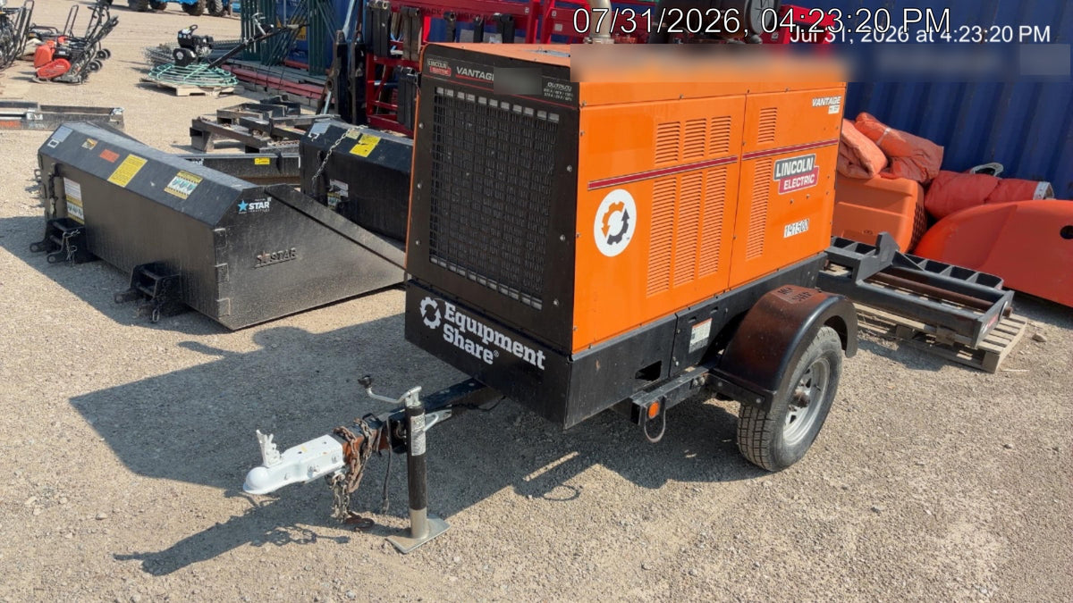 2023 Lincoln Electric Vantage 549X Crosslink Technology, Trailer Mounted, ES Decals, T3