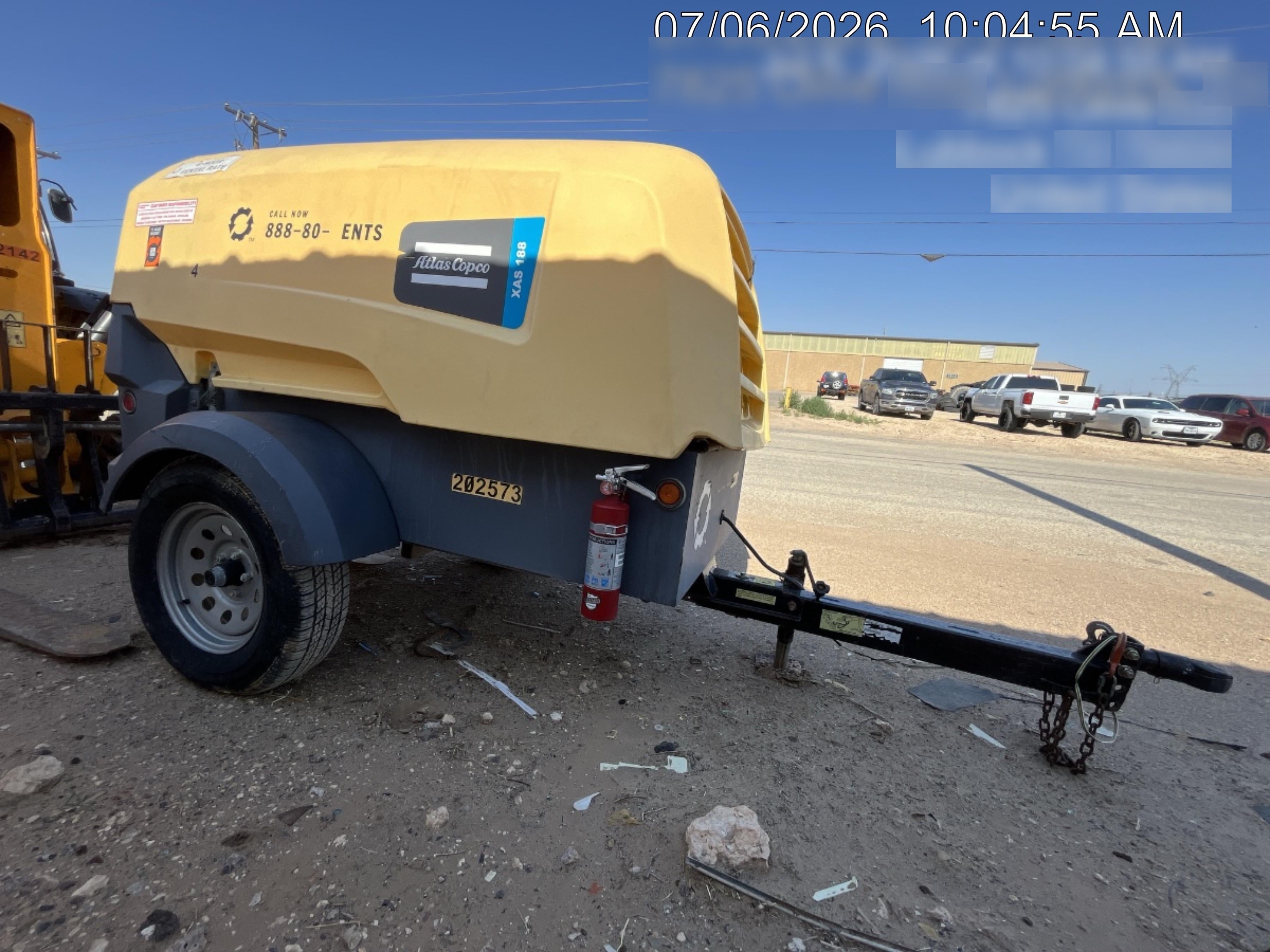 2022 ATLAS COPCO XAS188 CWK