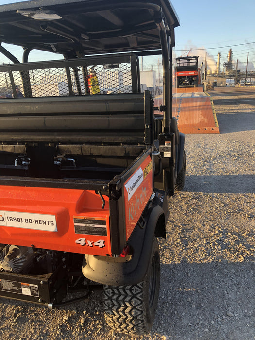 2021 Kubota RTV-X1140W-H Plastic Canopy, Windshield Acrylic Clear, LED Strobe Light, Wire Harness Kit, Back up Alarm