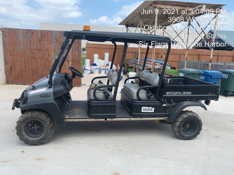 2019 Club Car CA1700D Diesel, 4-Seat, ROPS, AWD w/None