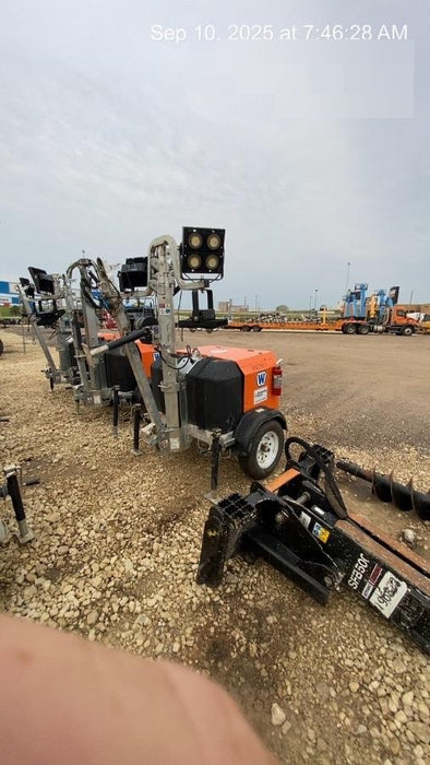 2024 Wanco WLTT-4MM4K Diesel, Deep Sea Controller, Shore Power Plug, Auto Start, (4) 350W LED Floodlights, 4kW Generator, 60 Gal Fuel Tank, 2" Ball, T3