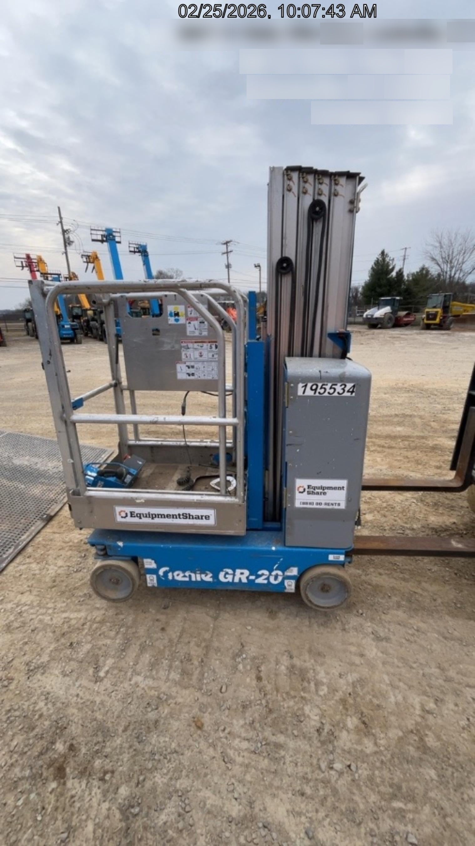 2021 GENIE GR-20