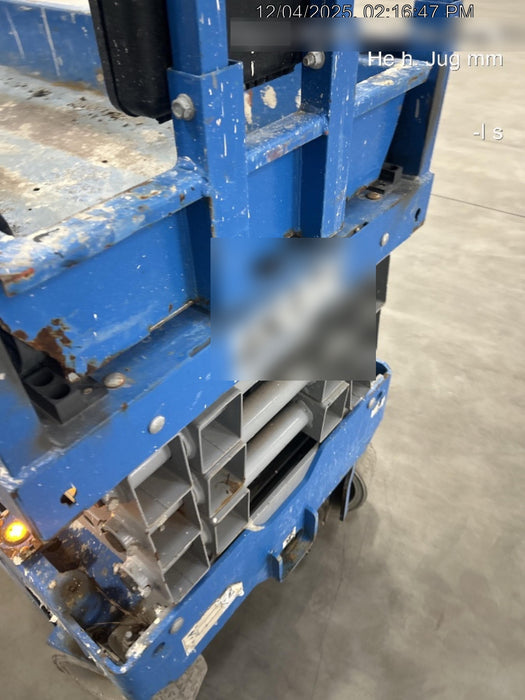 2019 Genie GS-1930 Fixed rails with chain Entry