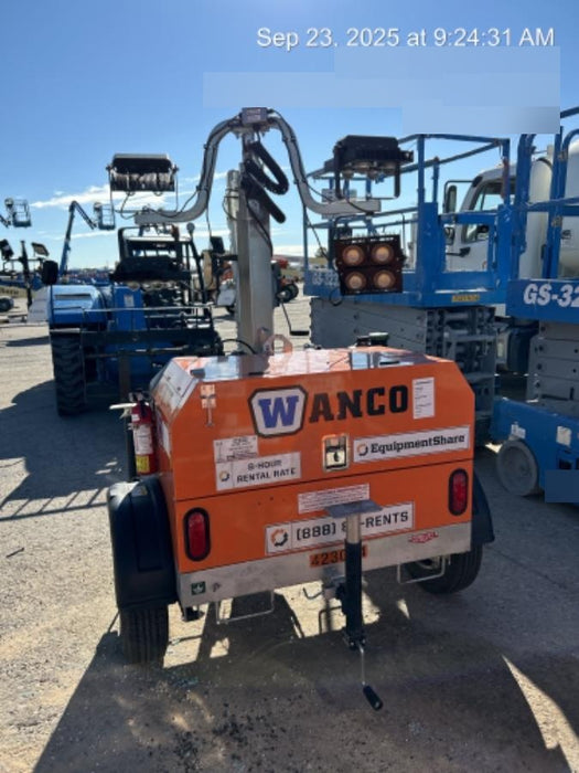 2024 Wanco WLTT-4MM4K Diesel, Deep Sea Controller, Shore Power Plug, Auto Start, (4) 350W LED Floodlights, 4kW Generator, 60 Gal Fuel Tank, 2" Ball, T3