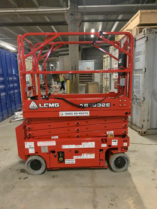 2021 Lgmg AS1932E Electric Drive, Solid Non Marking Tires, Dual Beacons