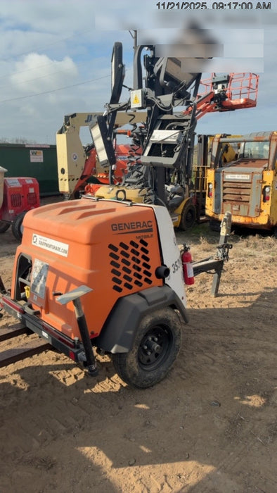 2023 Generac MLT2 Diesel, Flex Switch 120V Input, Powerzone Controller, (4) 320W LED Lights, 4kW Generator, 39.9 Gal Fuel Tank, 2" Ball, T3