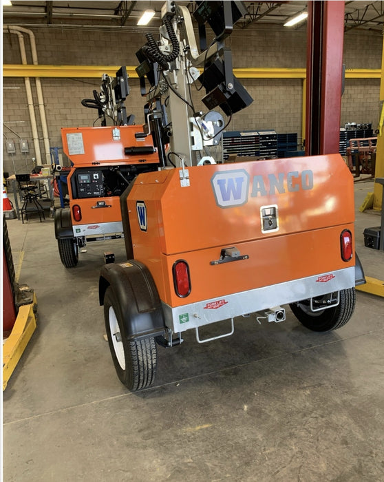 2024 Wanco WLTT-4MM4K Diesel, Deep Sea Controller, Shore Power Plug, Auto Start, (4) 350W LED Floodlights, 4kW Generator, 60 Gal Fuel Tank, 2" Ball, T3