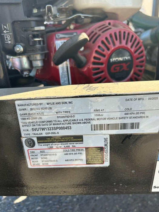 2025 WYLIE EXP-550L-S