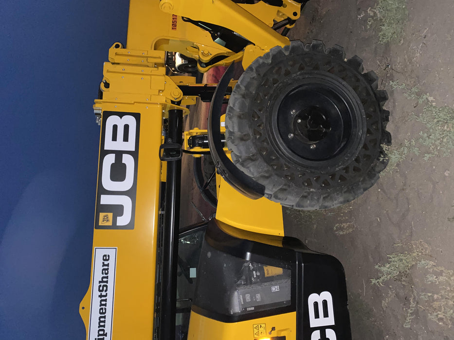 2020 JCB 512-56 Canopy, 74Hp, Solid Tires, Work Lights, Beacon, Aux Hydraulics, Back up Alarm, Lifting Eye, ES Decals
