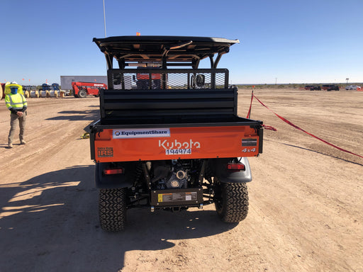 2022 Kubota RTV-X1140W-H Plastic Canopy, Windshield Acrylic Clear, LED Strobe Light, Wire Harness Kit, Back up Alarm