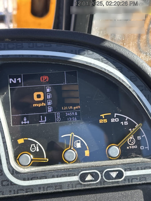 2020 JCB 510-56 Canopy, Solid Tires, Work Lights, Beacon, Aux Hydraulics, Back up Alarm, Lifting Eye, ES Decals