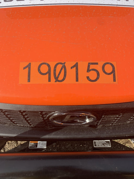 Kubota RTV-X1140W-H Plastic Canopy, Windshield Acrylic Clear, LED Strobe Light, Wire Harness Kit, Back up Alarm